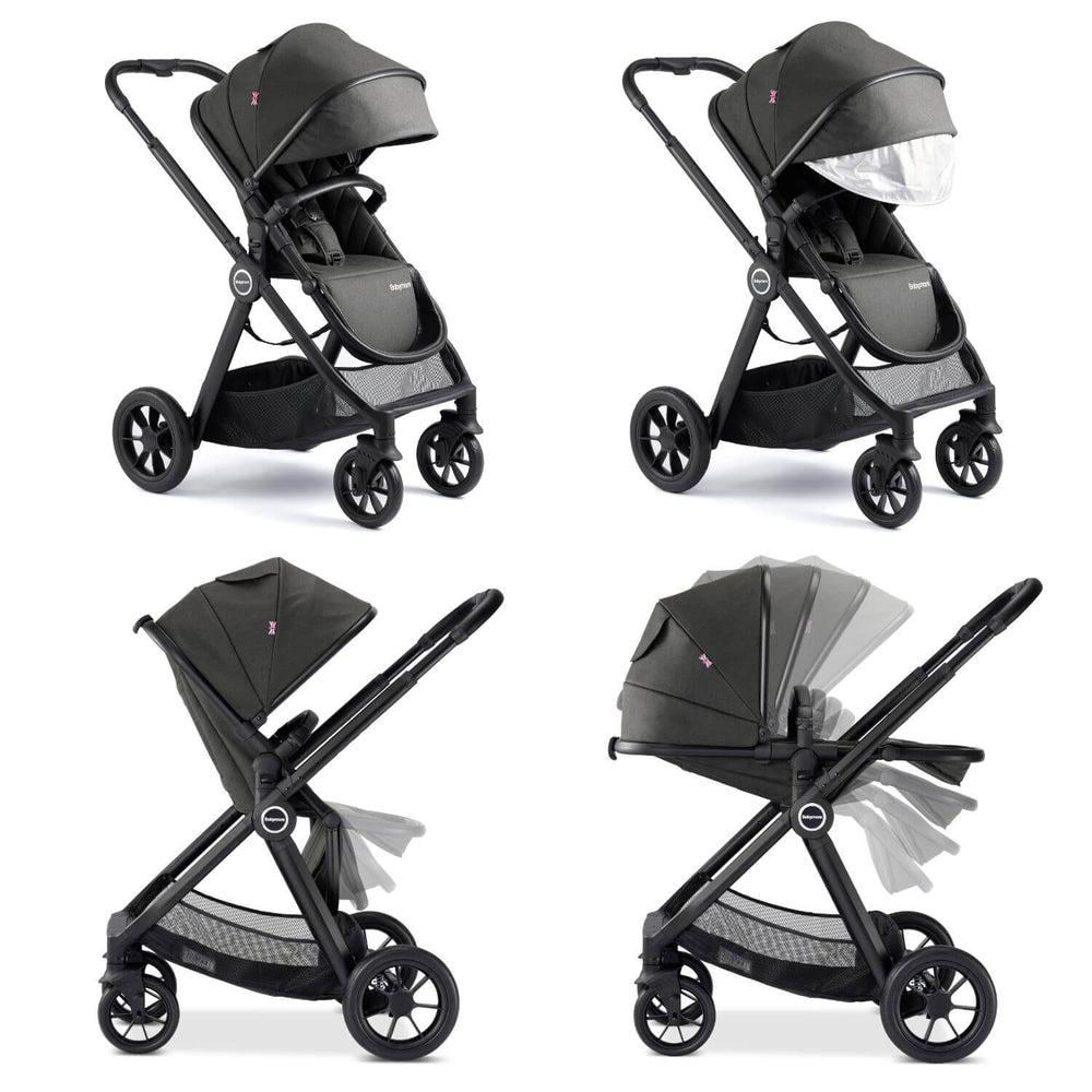 Babymore MeMore V2 Pram Pushchair Bundle