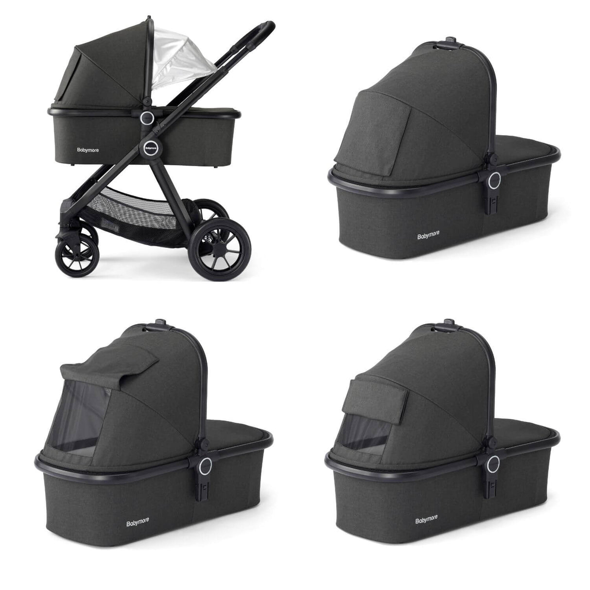 Babymore MeMore V2 Pram Pushchair Bundle