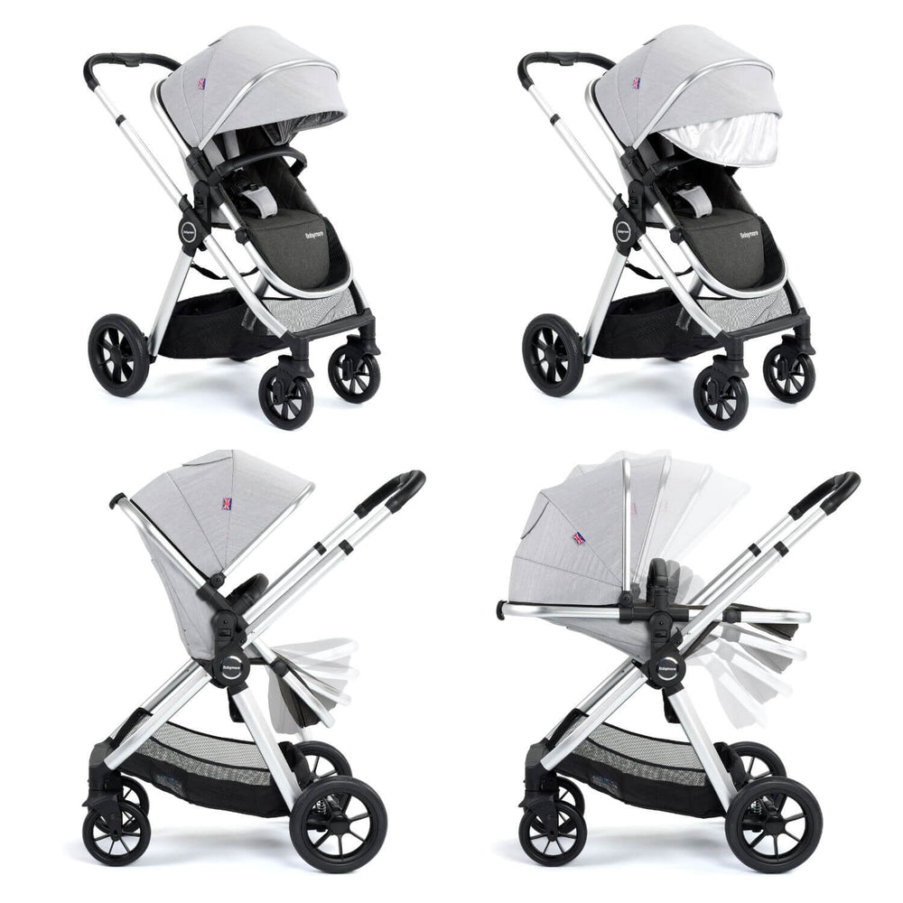 Babymore MeMore V2 Pram Pushchair Bundle