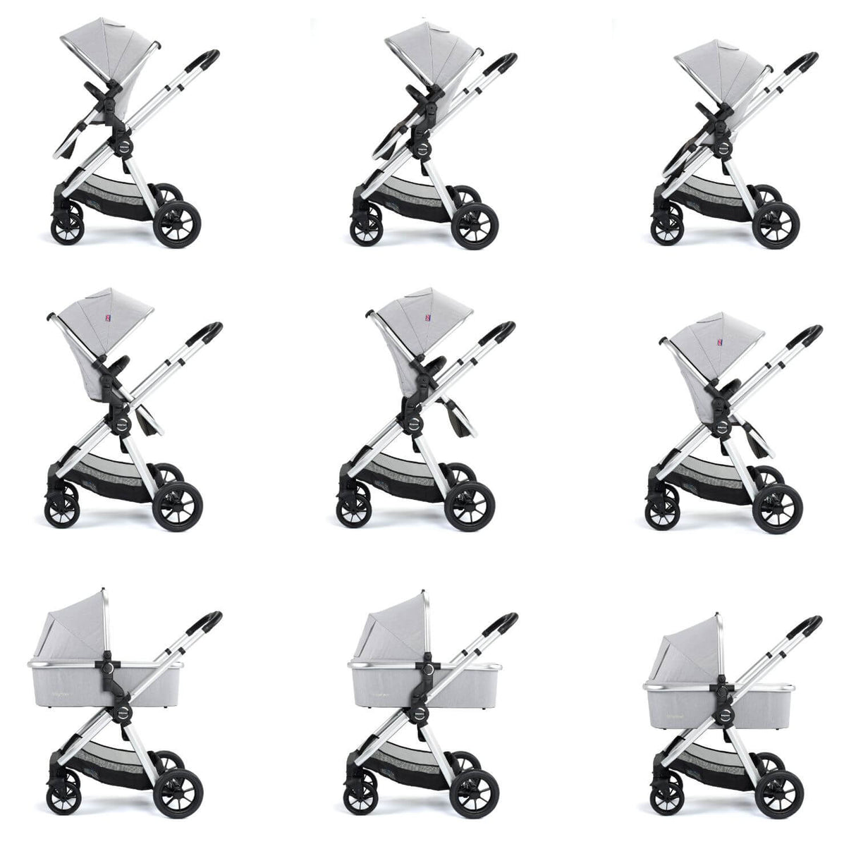 Babymore MeMore V2 Pram Pushchair Bundle