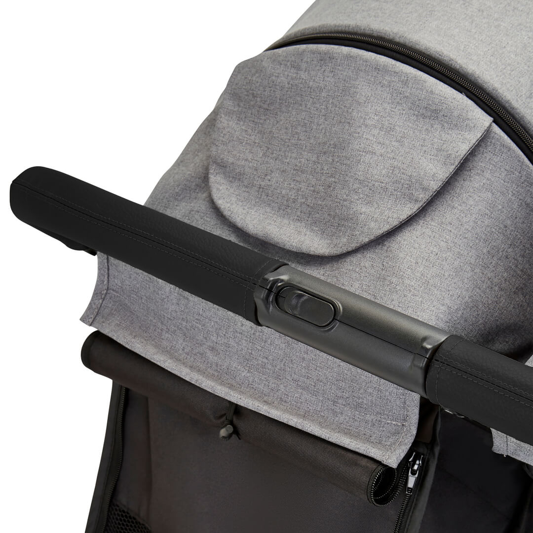 Ickle Bubba Venus Double (Twin & Sibling) Stroller in Grey