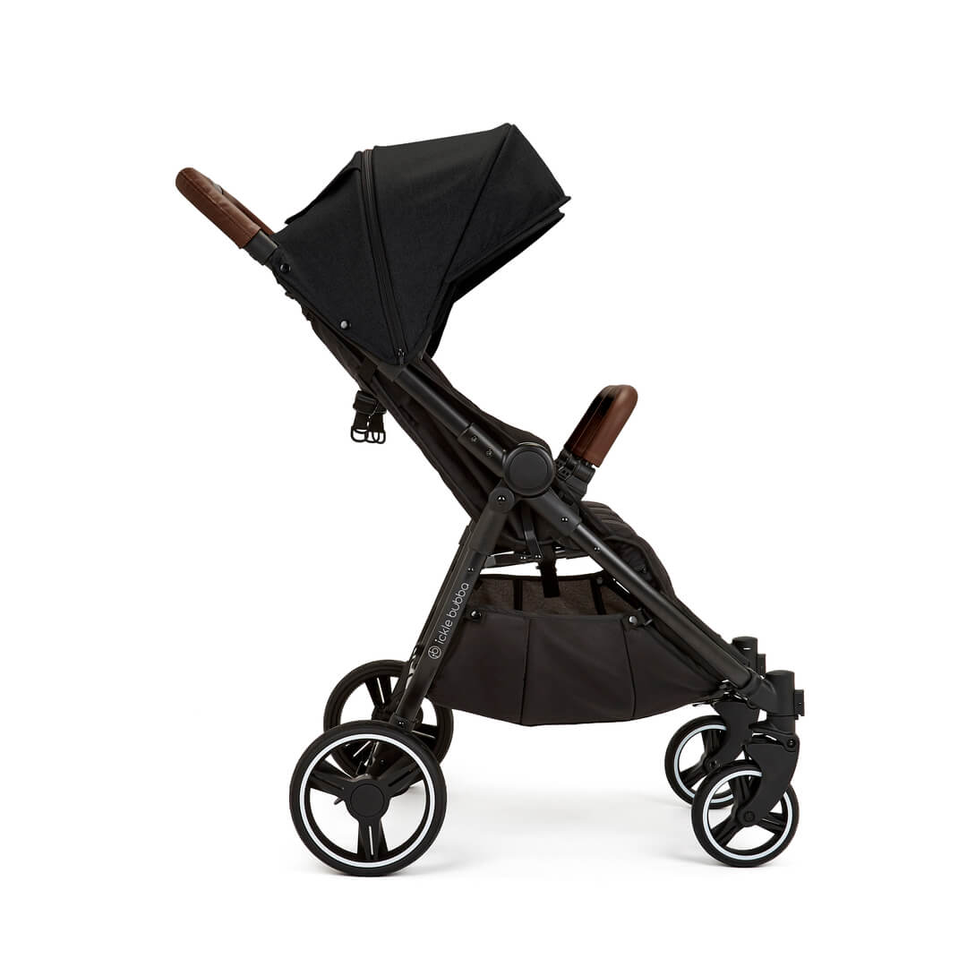 Ickle Bubba Venus PRIME Double (Twin & Sibling) Stroller in Black