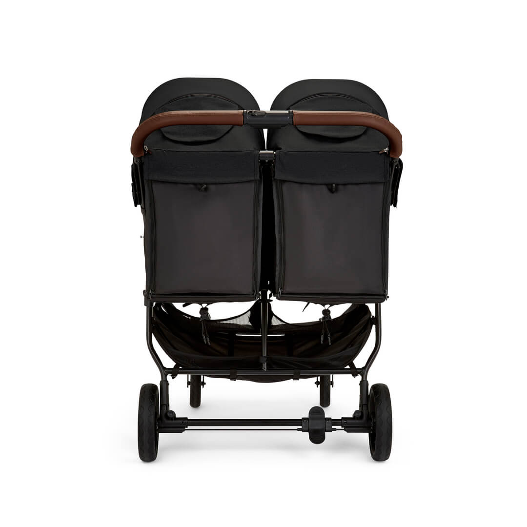 Ickle Bubba Venus PRIME Double (Twin & Sibling) Stroller in Black