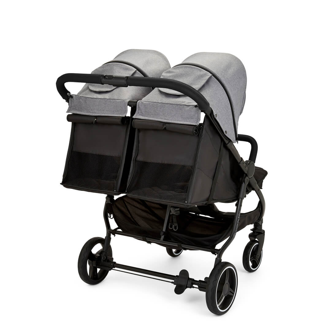 Ickle Bubba Venus PRIME Double (Twin & Sibling) Stroller in Grey