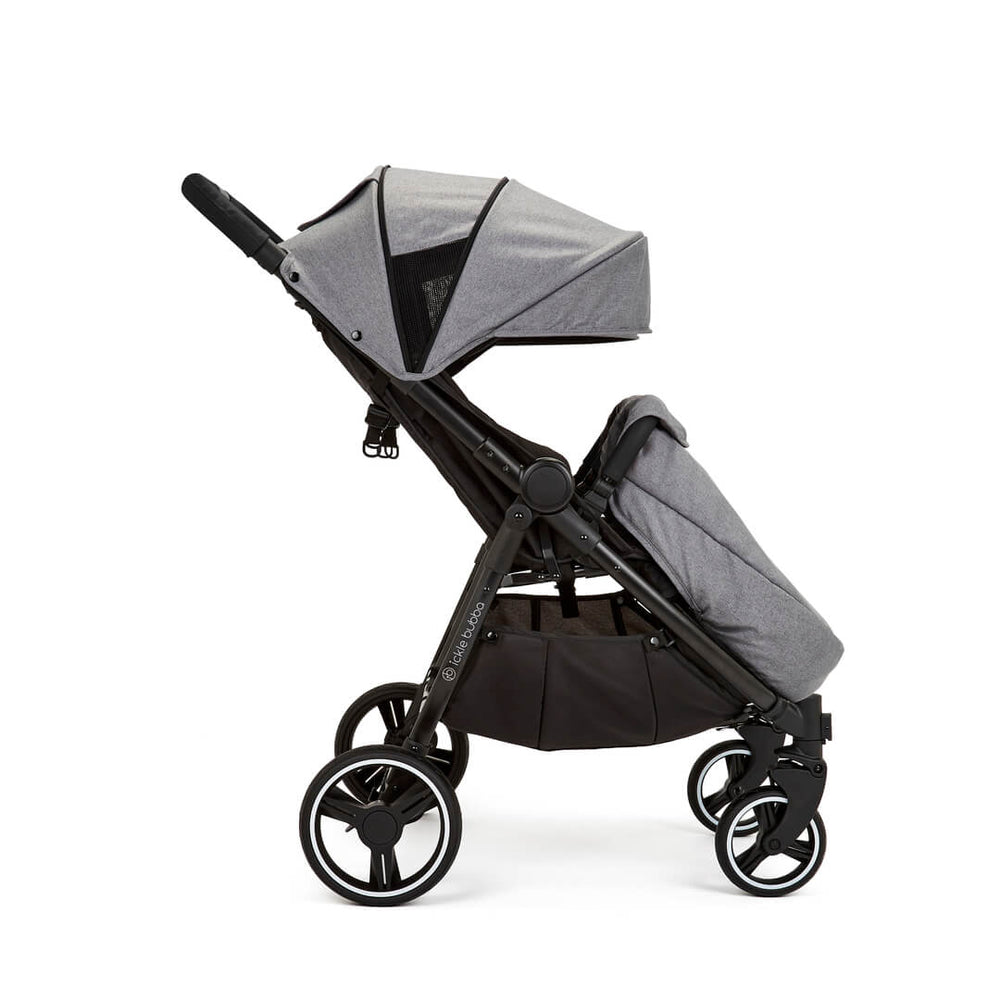 Ickle Bubba Venus PRIME Double (Twin & Sibling) Stroller in Grey