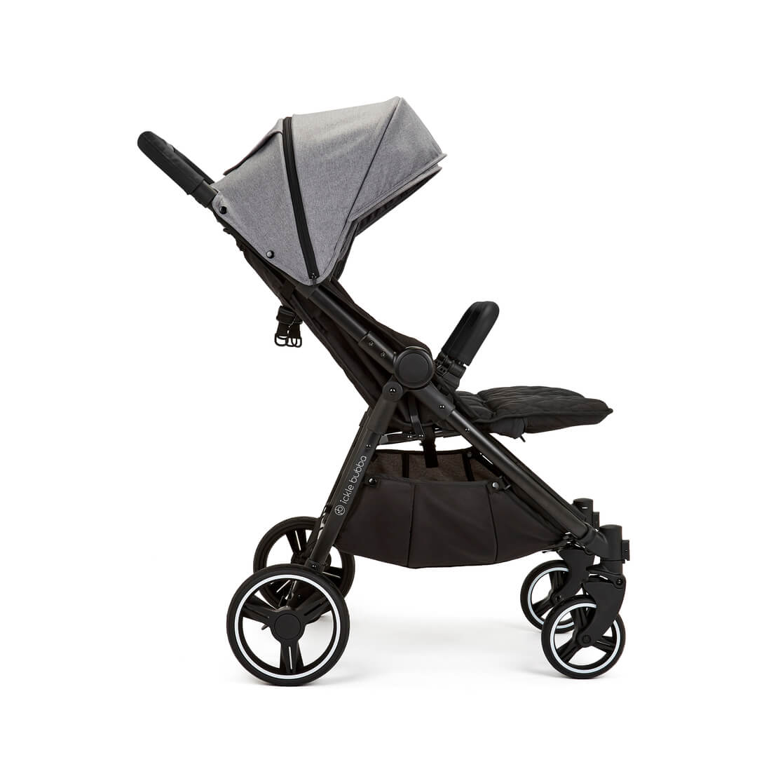 Ickle Bubba Venus PRIME Double (Twin & Sibling) Stroller in Grey