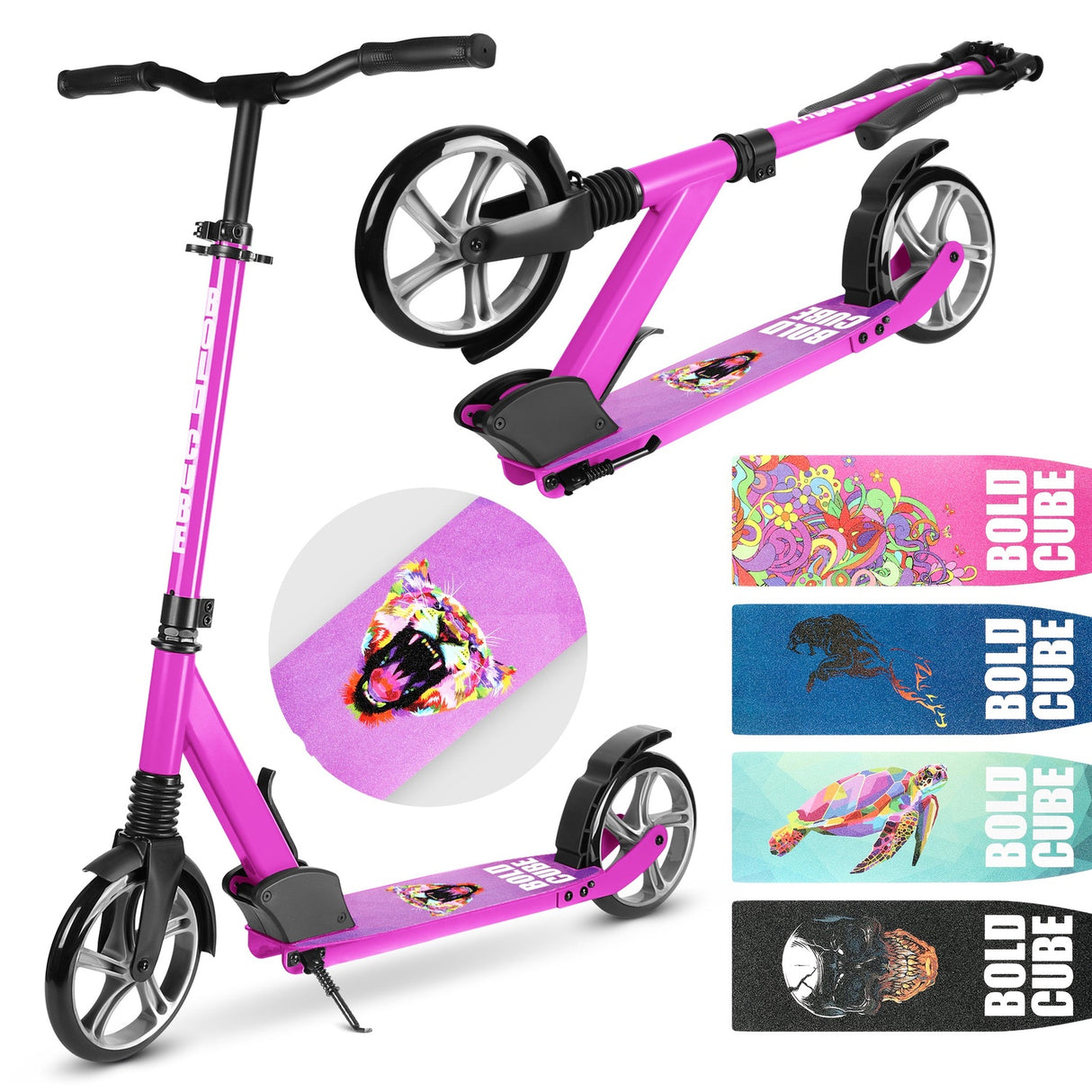 Big 2 Wheel Scooter - Purple