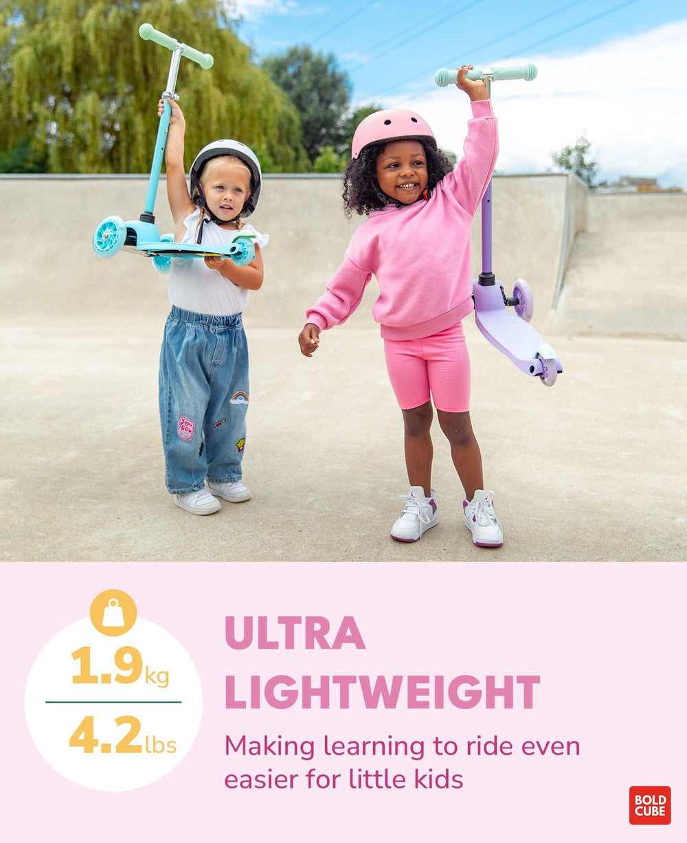 Teeny 3 Wheel Scooter - Pink & Yellow