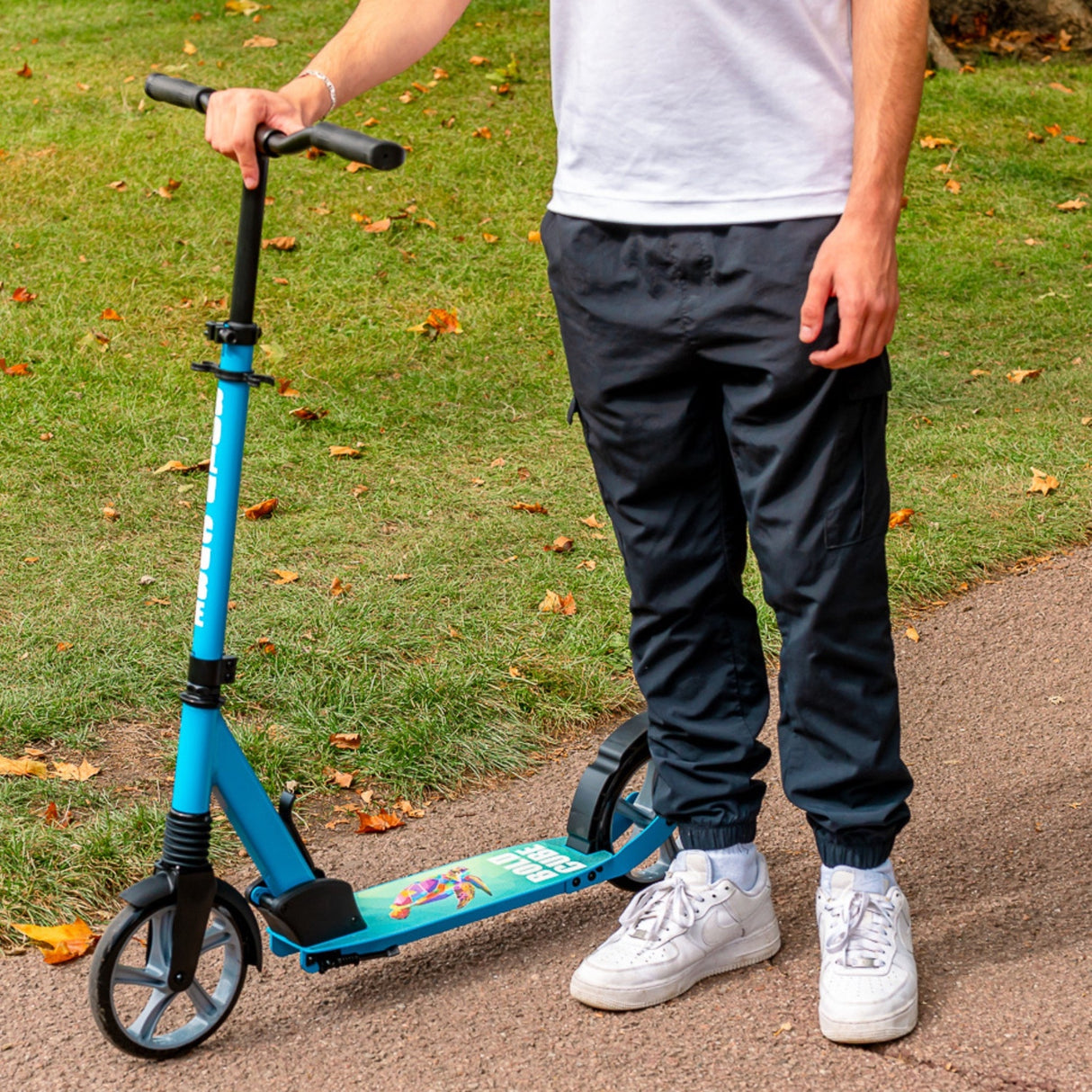 Big 2 Wheel Scooter - Cyan