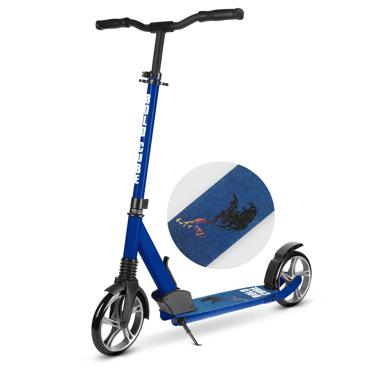 Big 2 Wheel Scooter - Navy