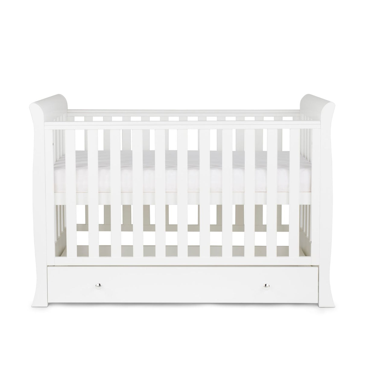 Ickle Bubba Snowdon Mini Sleigh 2-Piece Nursery Furniture Set