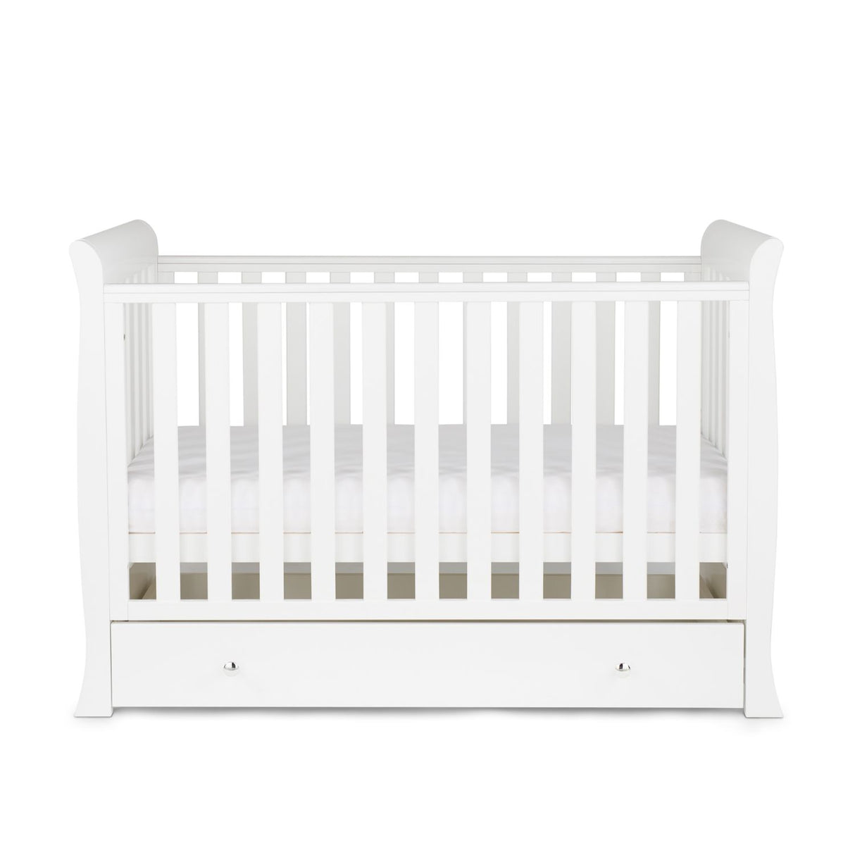 Ickle Bubba Snowdon Mini Sleigh 2-Piece Nursery Furniture Set