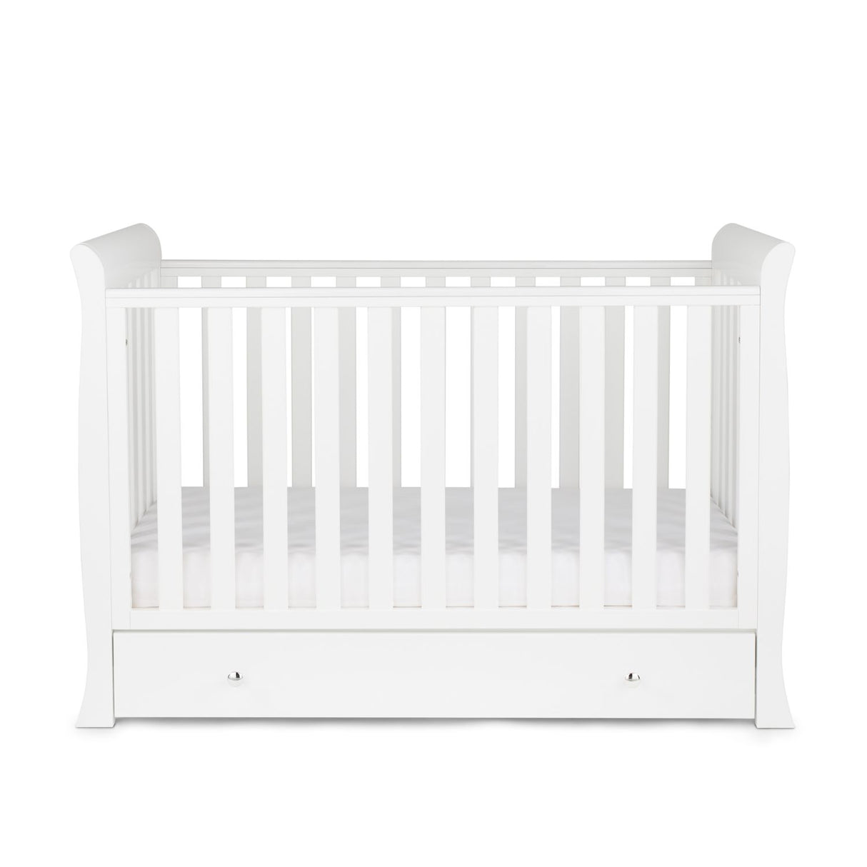 Ickle Bubba Snowdon Mini Sleigh 2-Piece Nursery Furniture Set