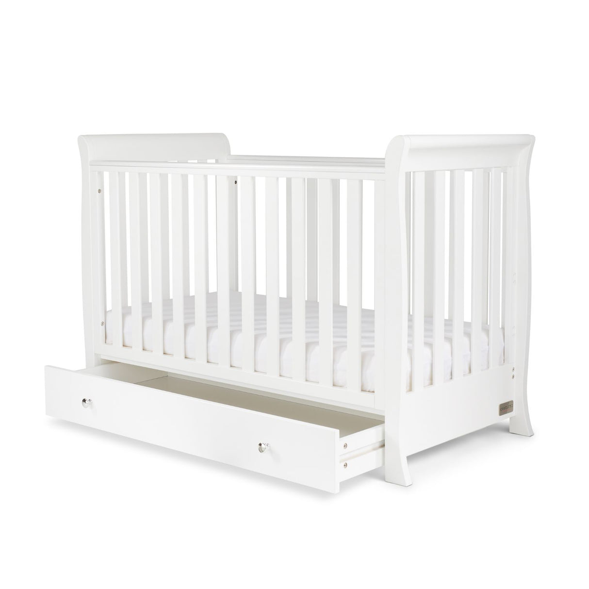 Ickle Bubba Snowdon Mini Sleigh 2-Piece Nursery Furniture Set