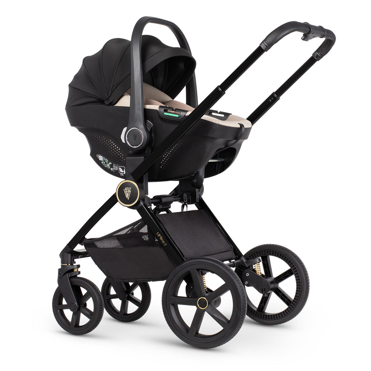 Venicci Upline 2: 3-in-1 Travel System (with Tiago Car Seat + 360° Base)