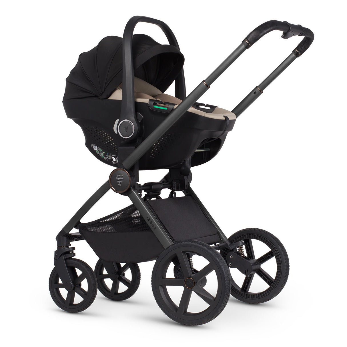 Venicci Upline 2: 3-in-1 Travel System (with Tiago Car Seat + 360° Base)