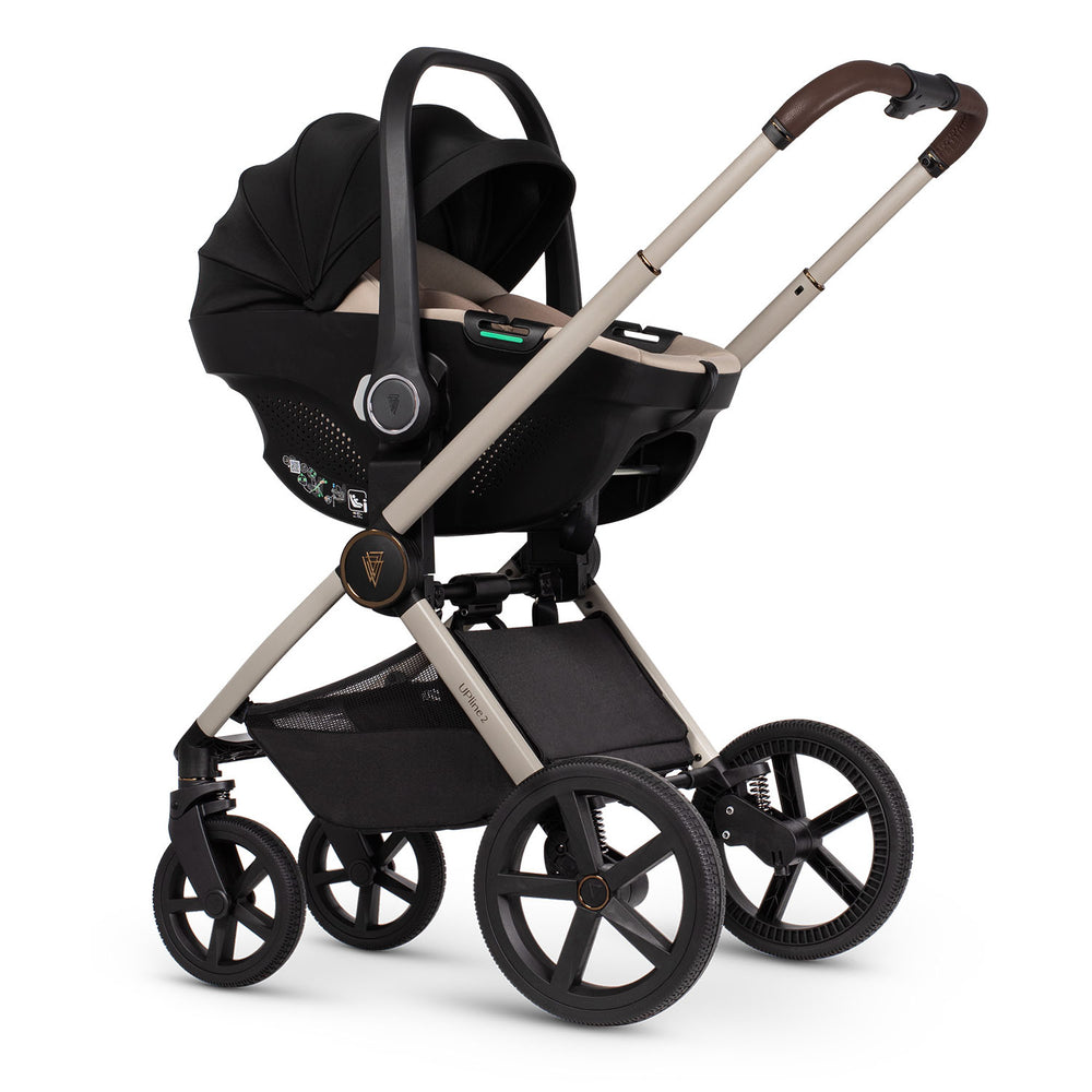 Venicci Upline 2: 3-in-1 Travel System (with Tiago Car Seat + 360° Base)