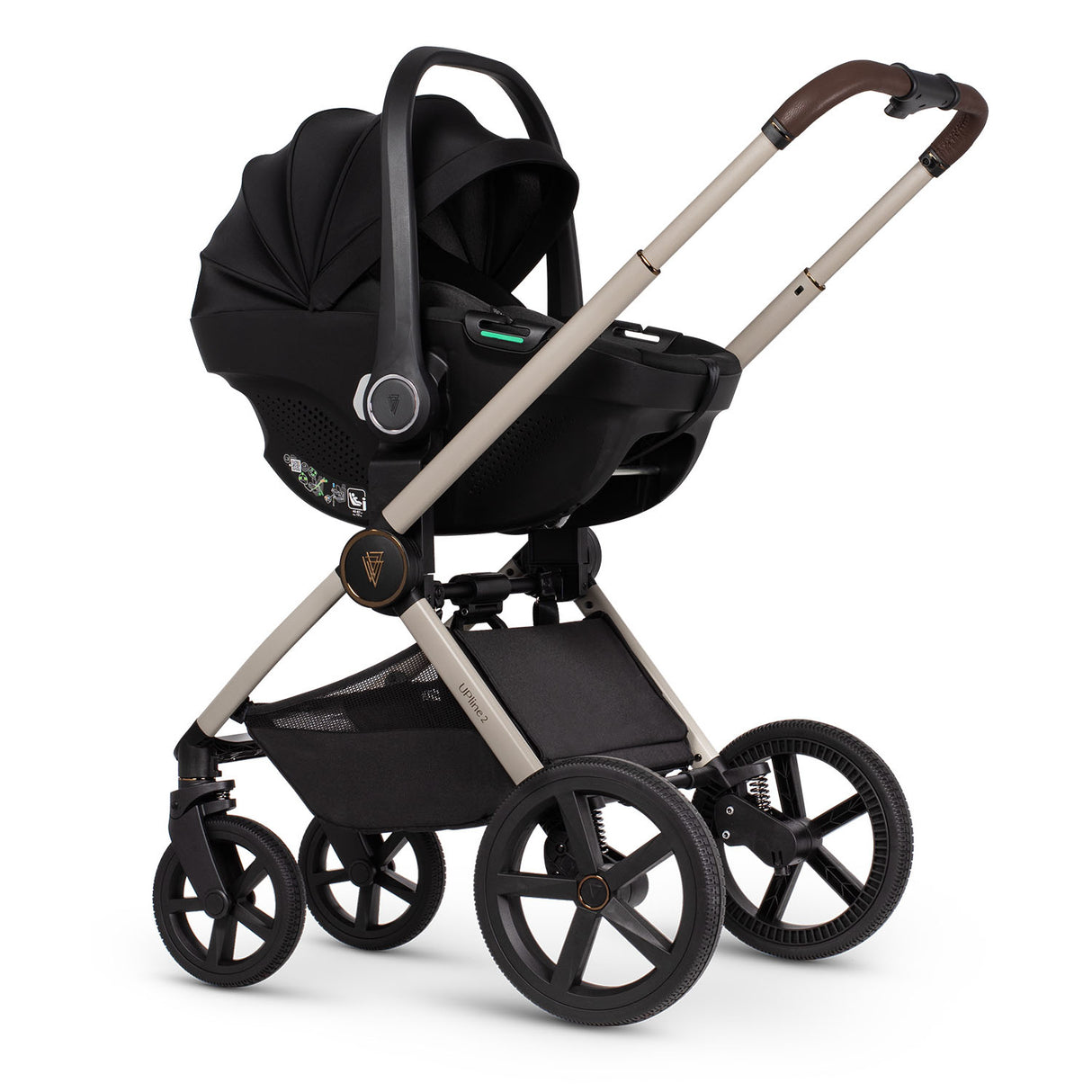 Venicci Upline 2: 3-in-1 Travel System (with Tiago Car Seat + 360° Base)