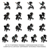 Ickle Bubba Virgo Twin 12-Piece Tandem Pushchair