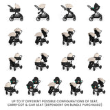 Ickle Bubba Virgo Twin 12-Piece Tandem Pushchair