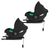 Ickle Bubba Virgo Twin 18-Piece Travel System with i-Size Cirrus Car Seats & ISOFIX Bases