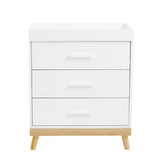 Babymore Mona Nursery Chest Changer against white background