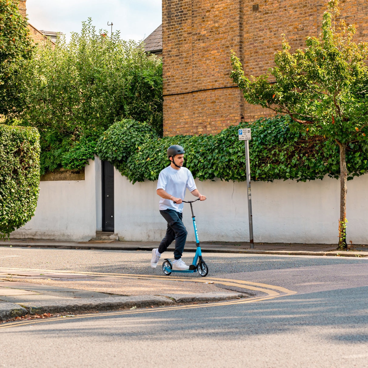 Big 2 Wheel Scooter - Cyan