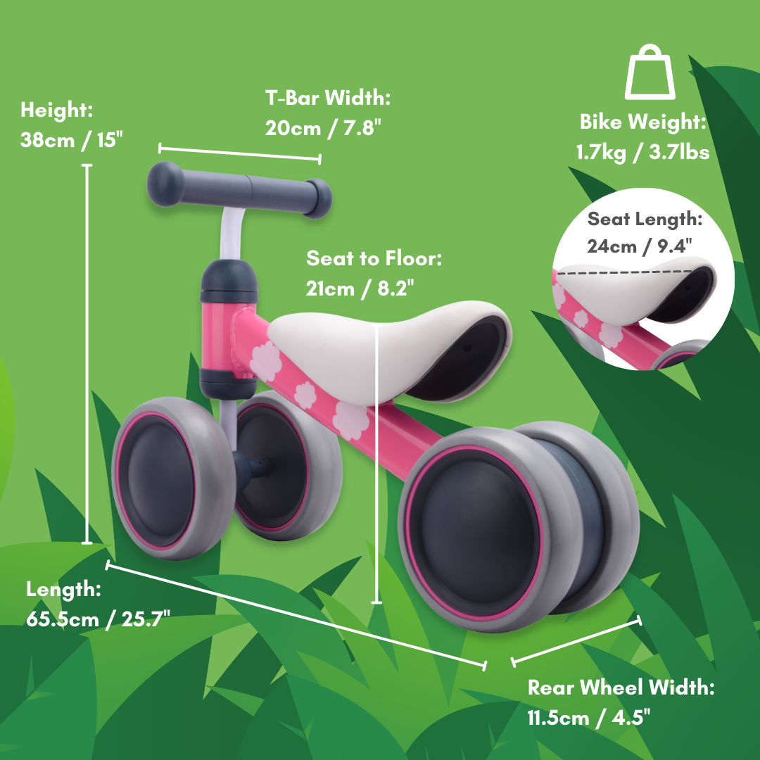 Baby Balance Bike - Bonnie Bunny
