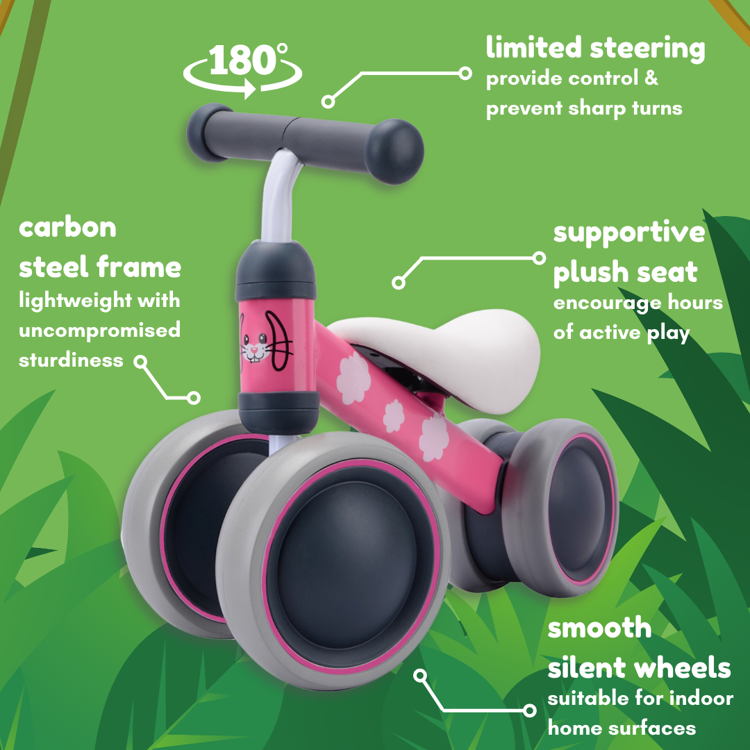 Baby Balance Bike - Bonnie Bunny
