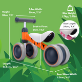 Baby Balance Bike - Benny Tiger