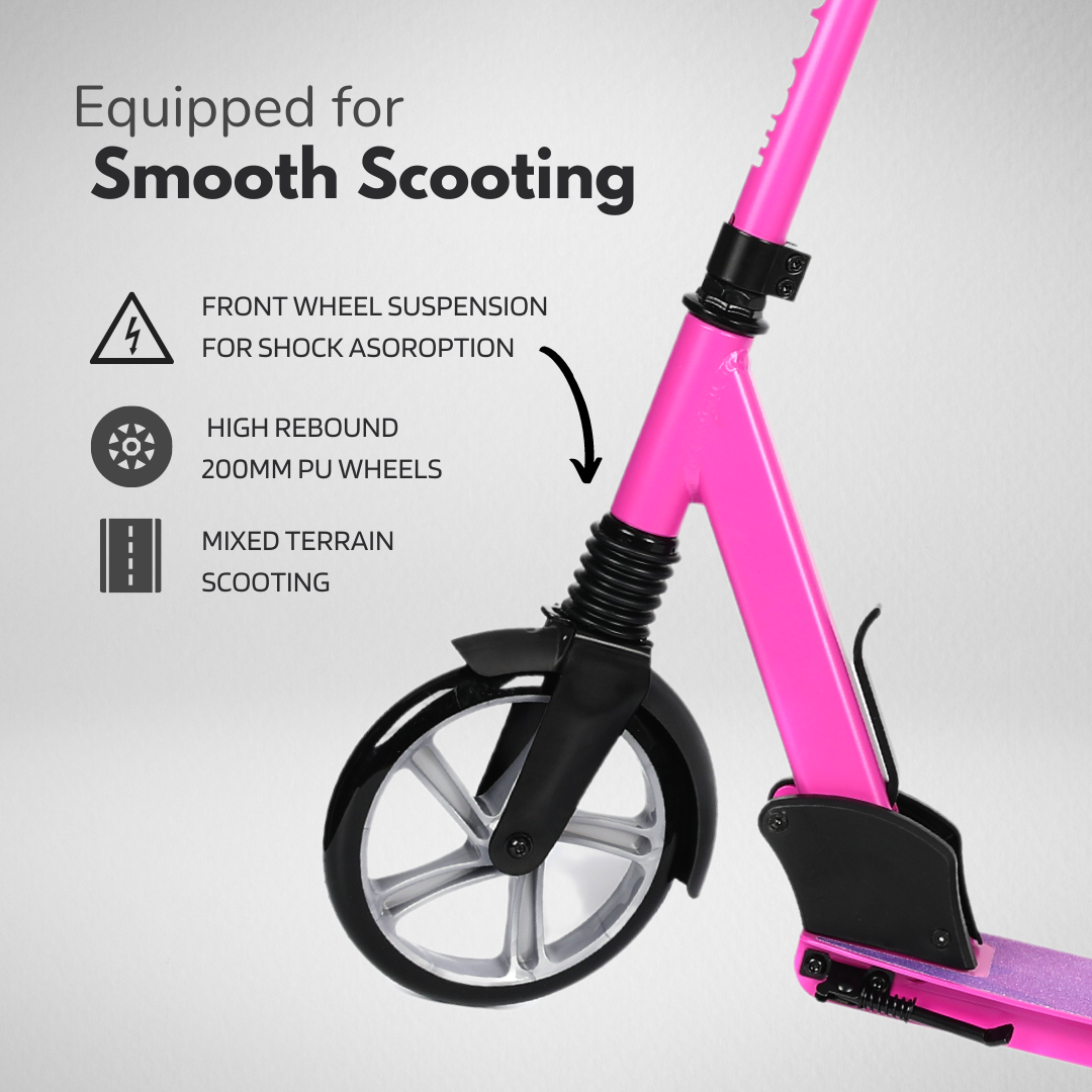 Big 2 Wheel Scooter - Navy