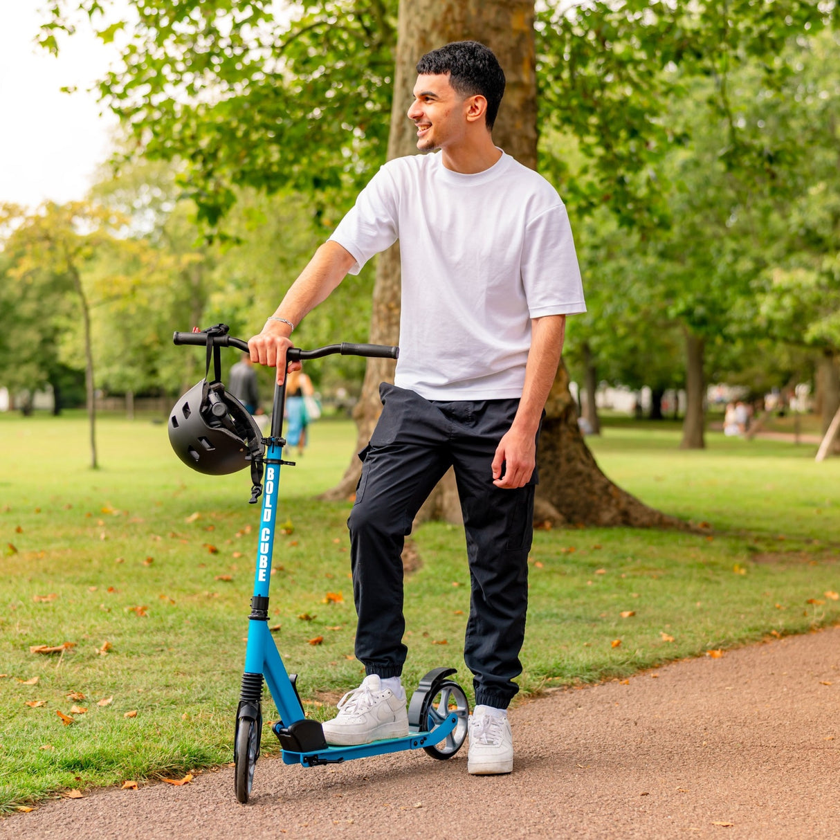 Big 2 Wheel Scooter - Cyan