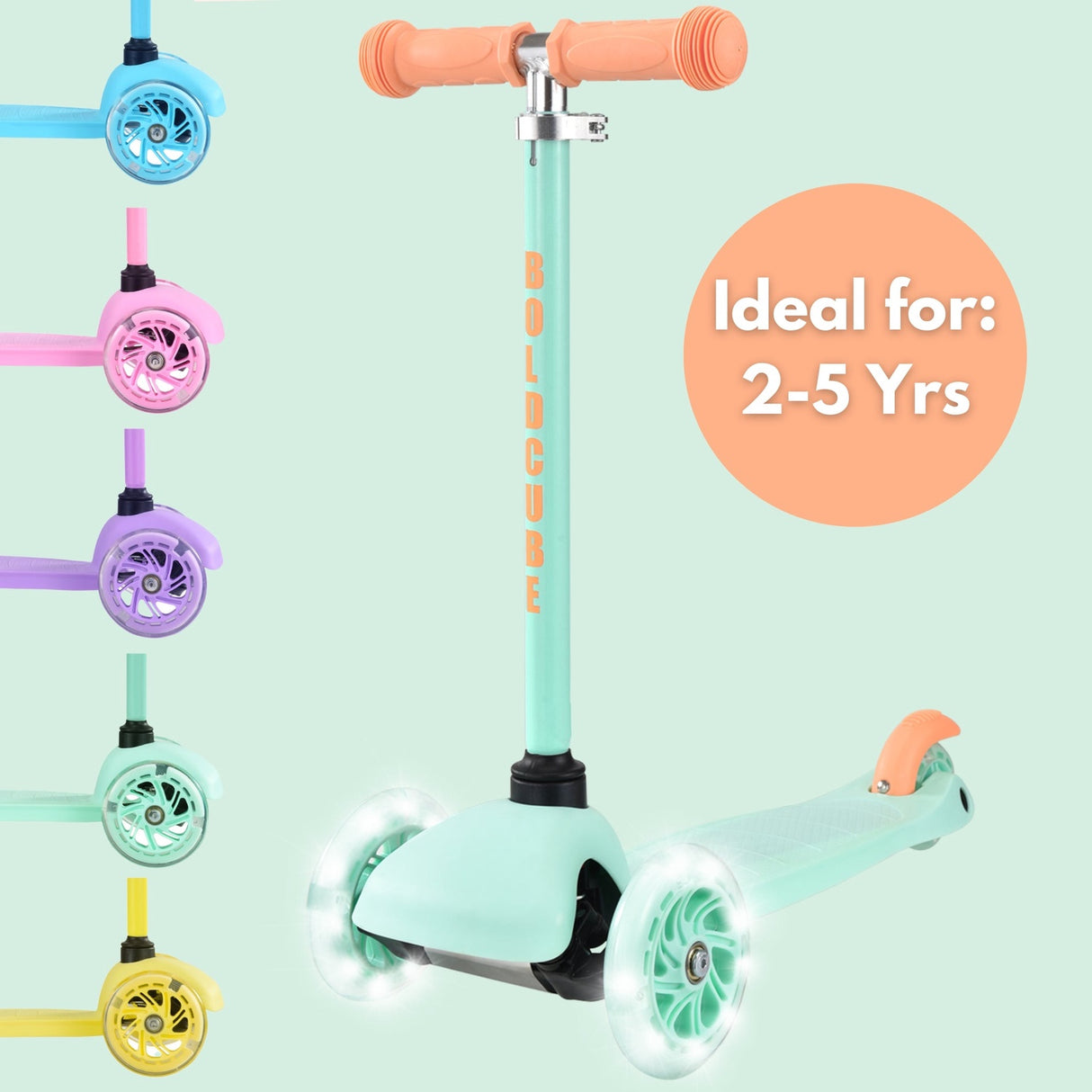 Teeny 3 Wheel Scooter - Mint