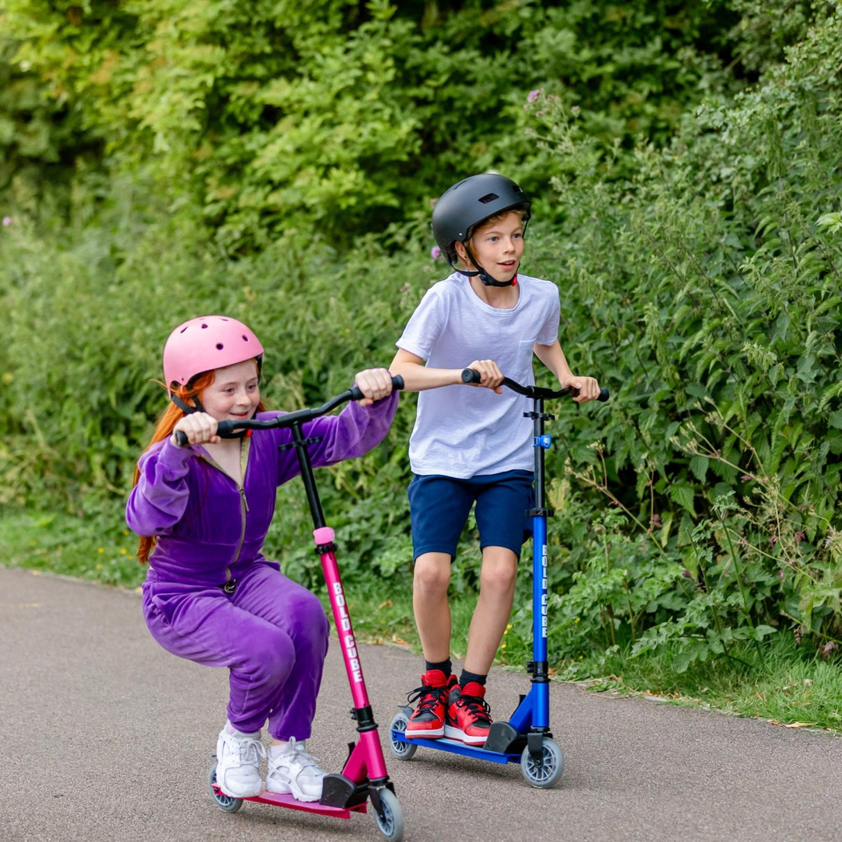 Deluxe 2 Wheel Scooter - Sapphire
