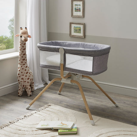 Babymore Automatic Air Motion Side-to-Side Gliding Crib (0-6months)