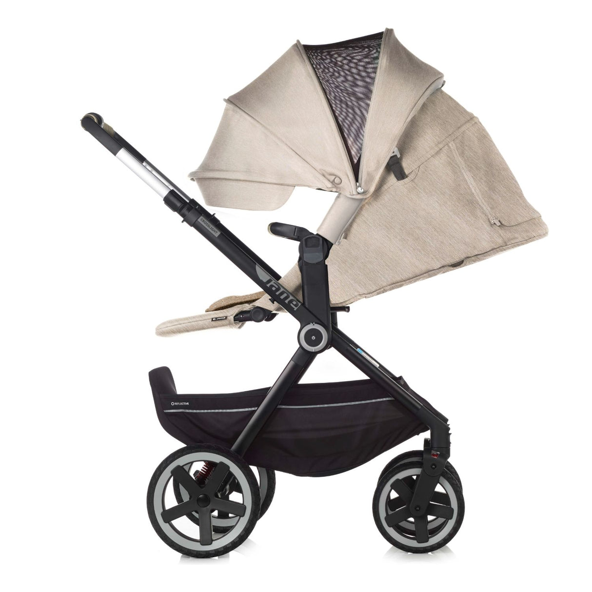 Jané Crosslight-3 + Koos iSize 3-in-1 Travel System (10 piece bundle)
