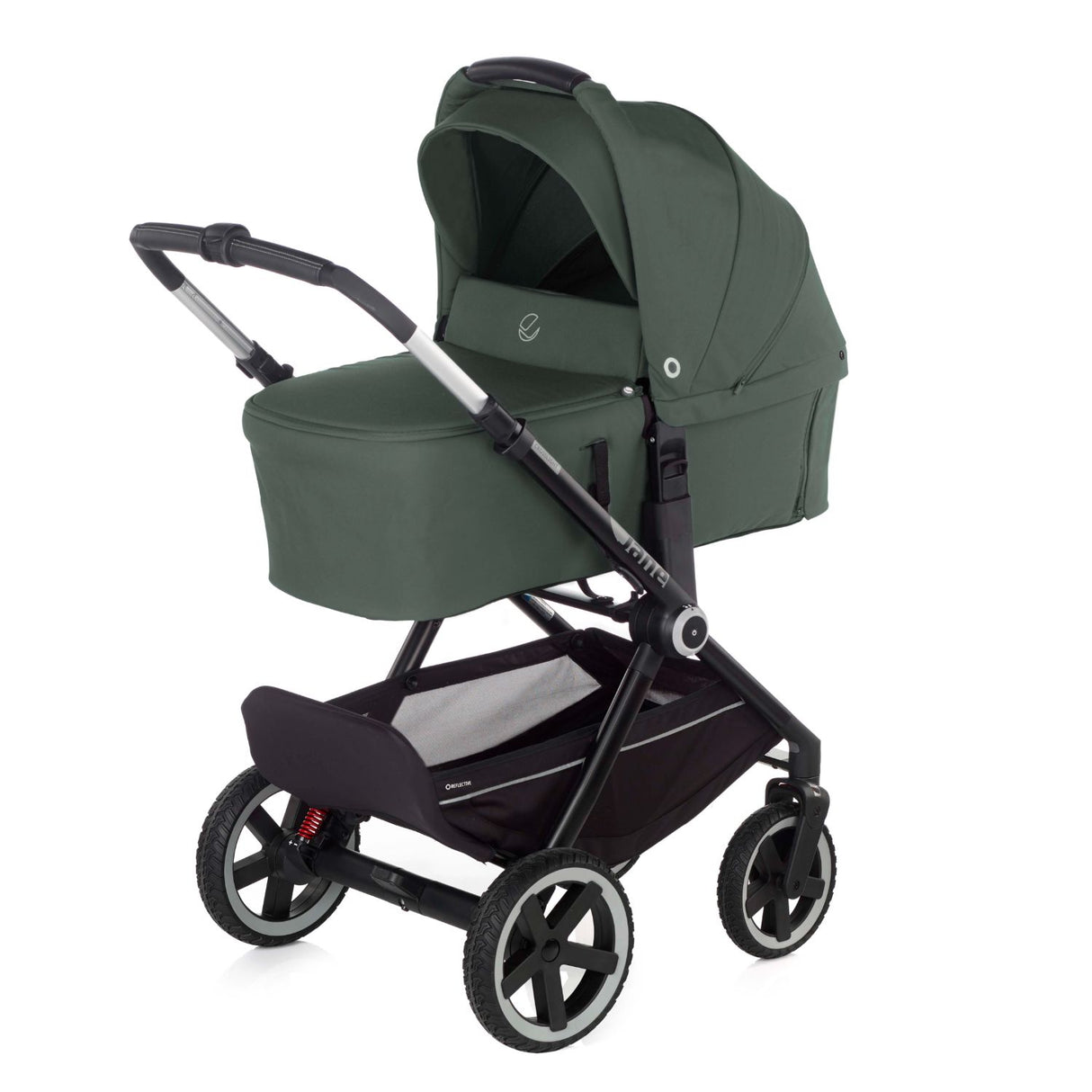 Jané Crosslight-3 + Koos iSize 3-in-1 Travel System (10 piece bundle)