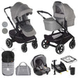 Jané Crosslight-3 + Koos iSize 3-in-1 Travel System (10 piece bundle)