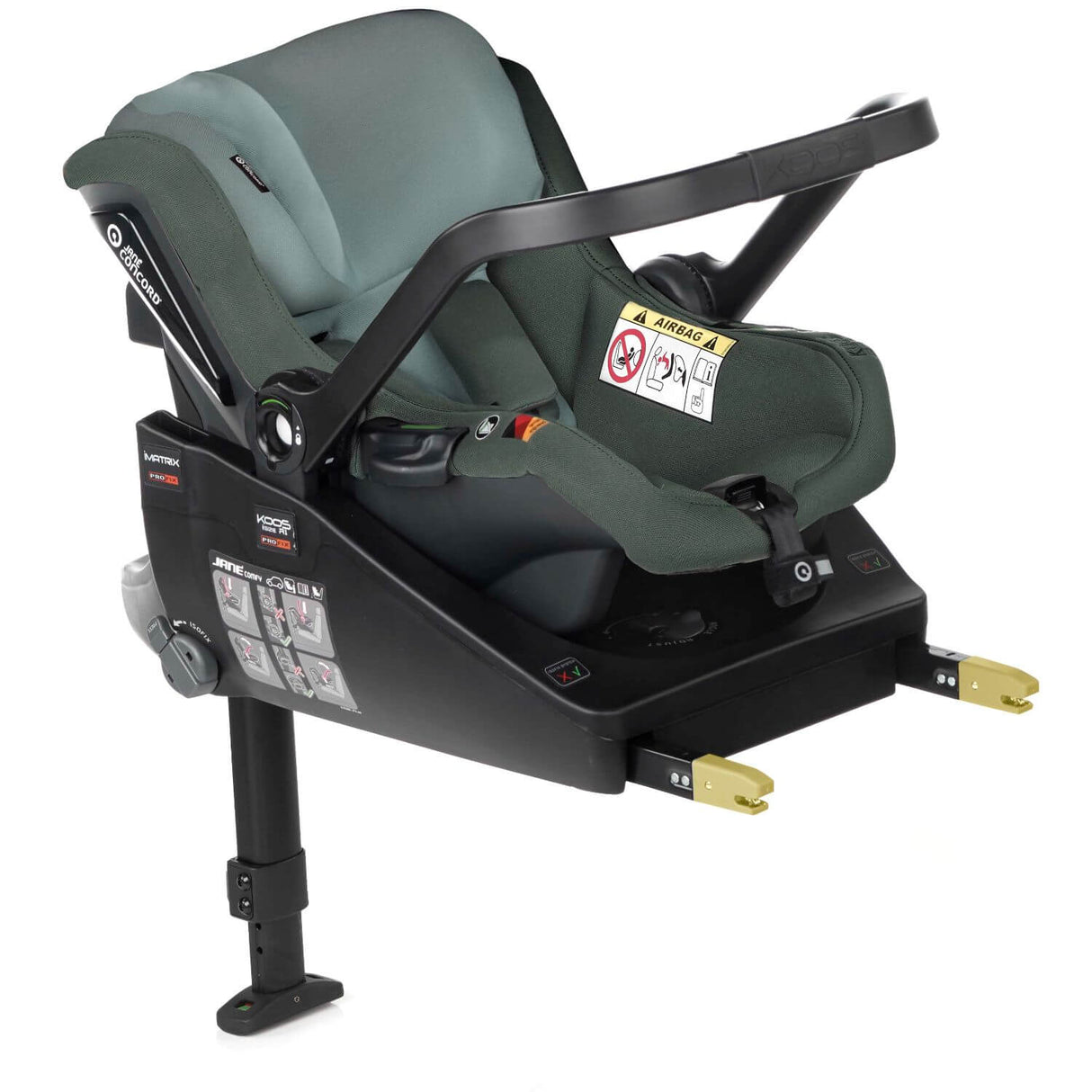 Jané Koos iSize R1 ISOFIX & Belt-fitted Car Seat