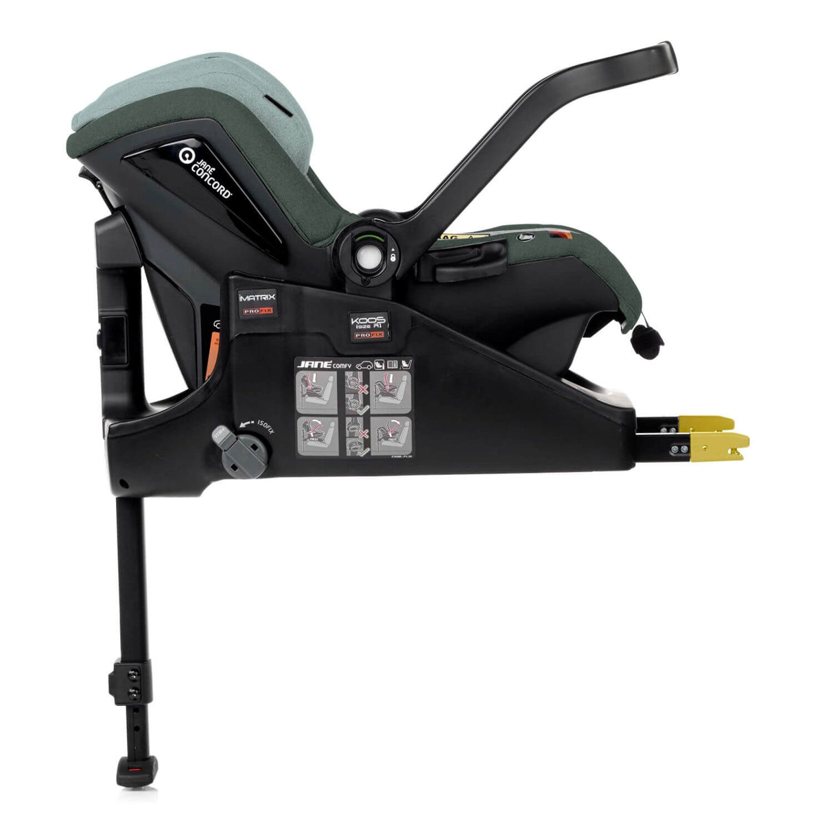Jané Koos iSize R1 ISOFIX & Belt-fitted Car Seat