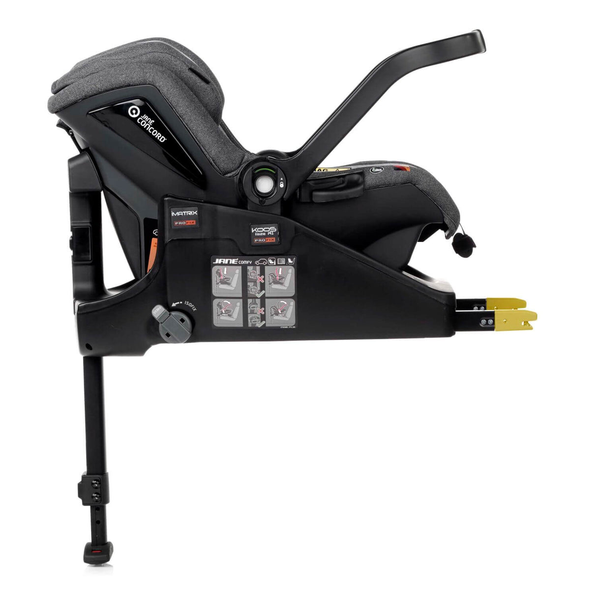 Jané Koos iSize R1 ISOFIX & Belt-fitted Car Seat
