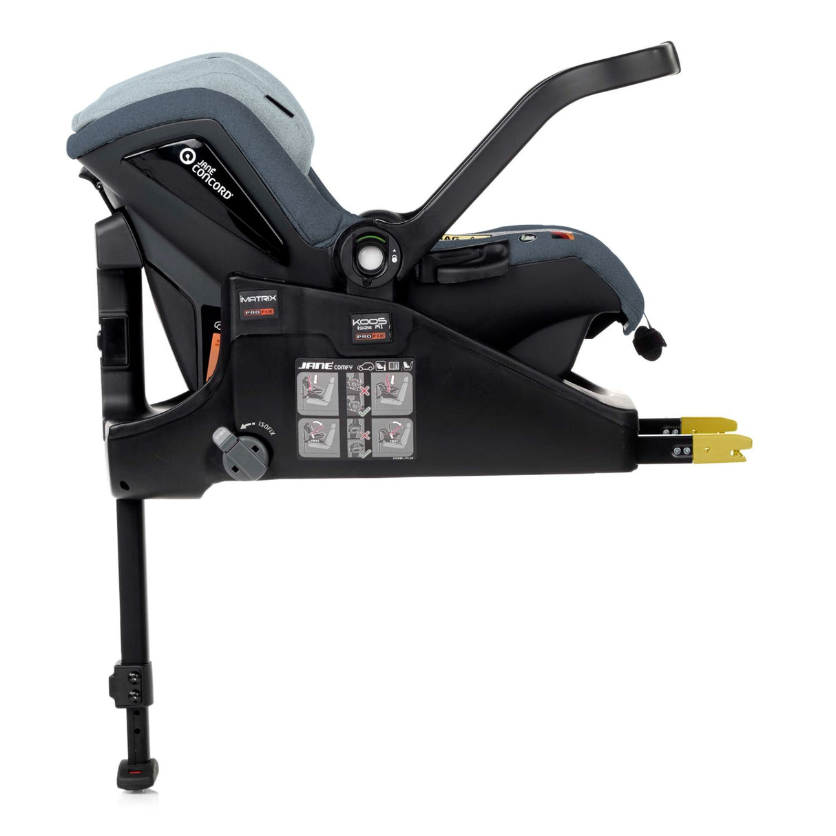Jané Koos iSize R1 ISOFIX & Belt-fitted Car Seat