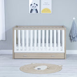 Babymore Luno Modern 2-in-1 Cot Bed (0-5yrs)