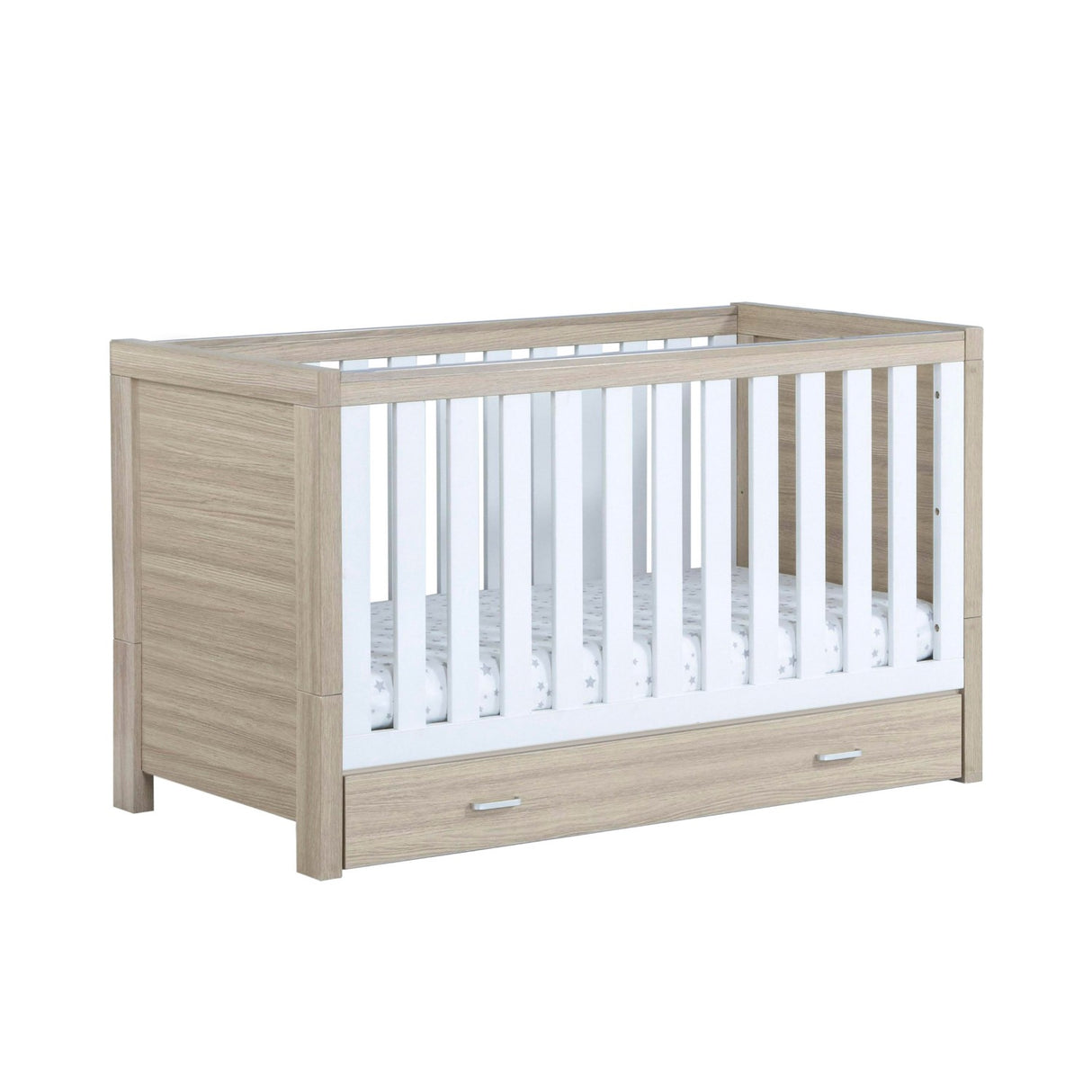 Babymore Luno Modern 2-in-1 Cot Bed (0-5yrs)
