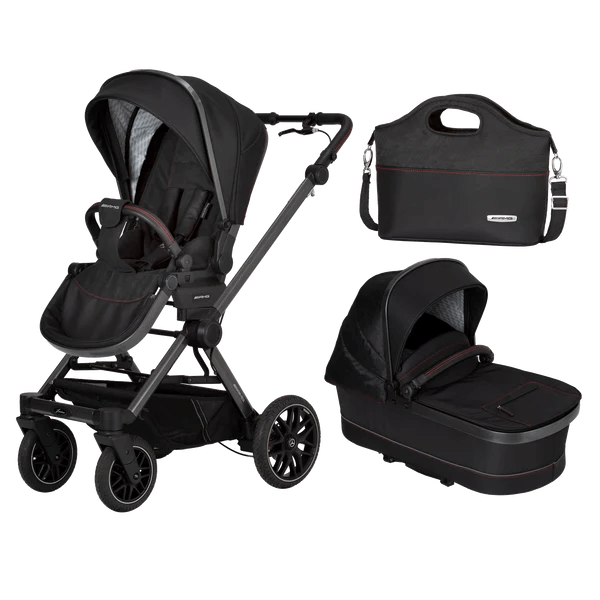 Mercedes Baby AMG Pram GT² with Pushchair & Carrycot