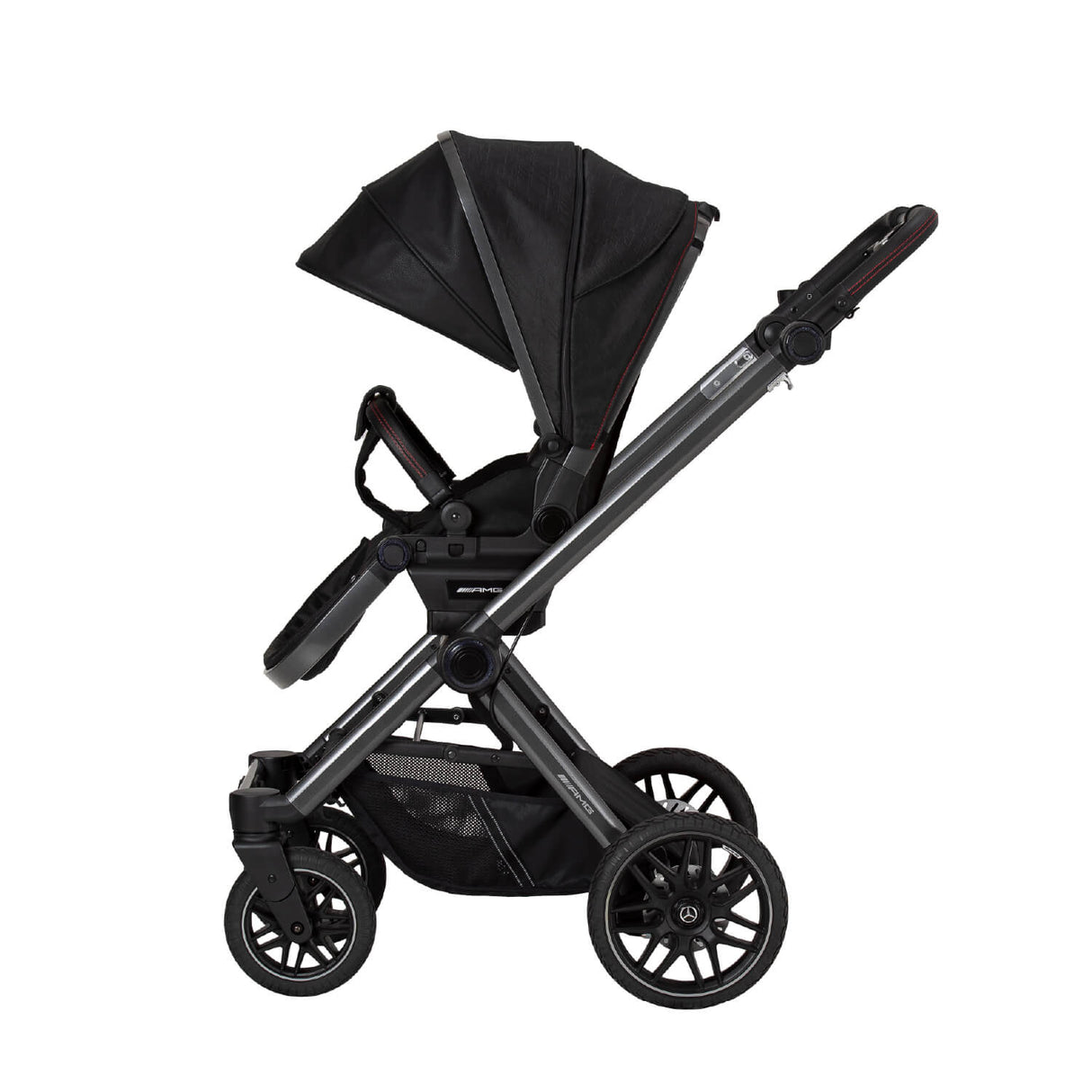 Mercedes Baby AMG Pram GT² with Pushchair & Carrycot