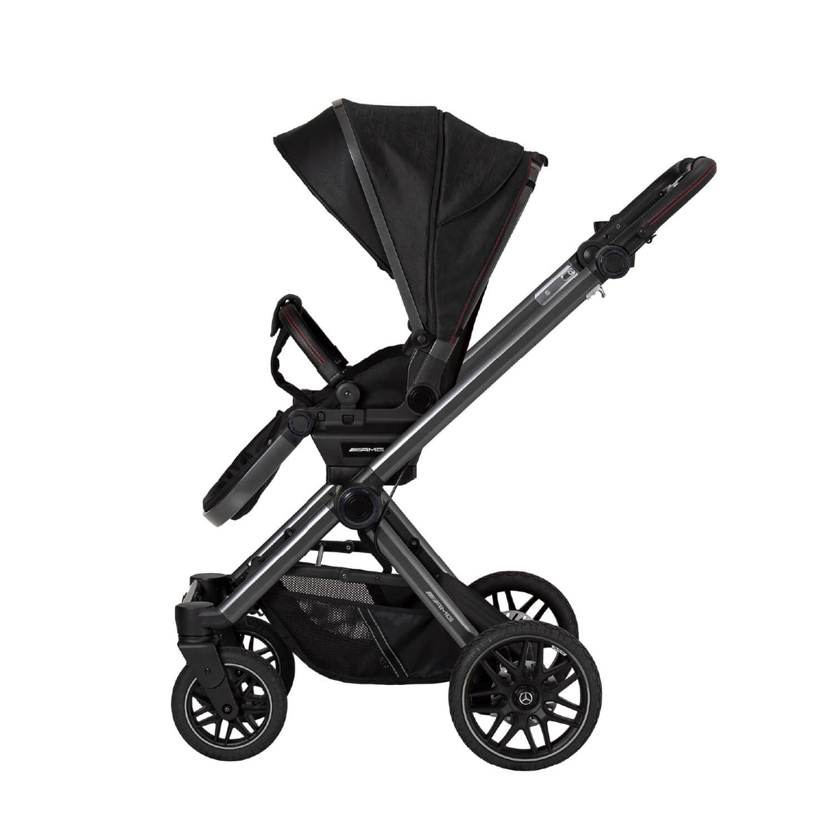Mercedes Baby AMG Pram GT² with Pushchair & Carrycot