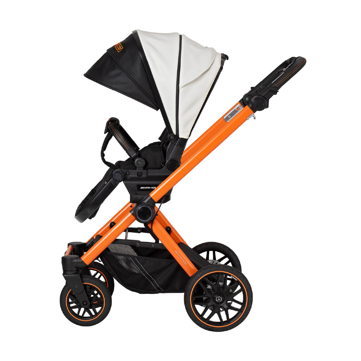 Mercedes Baby AMG Pram GT² with Pushchair & Carrycot