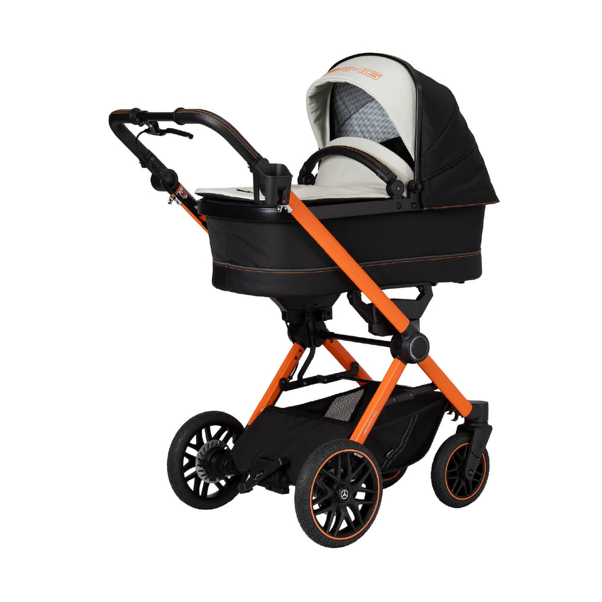 Mercedes Baby AMG Pram GT² with Pushchair & Carrycot