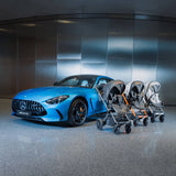 Mercedes Baby AMG Pram GT² with Pushchair & Carrycot